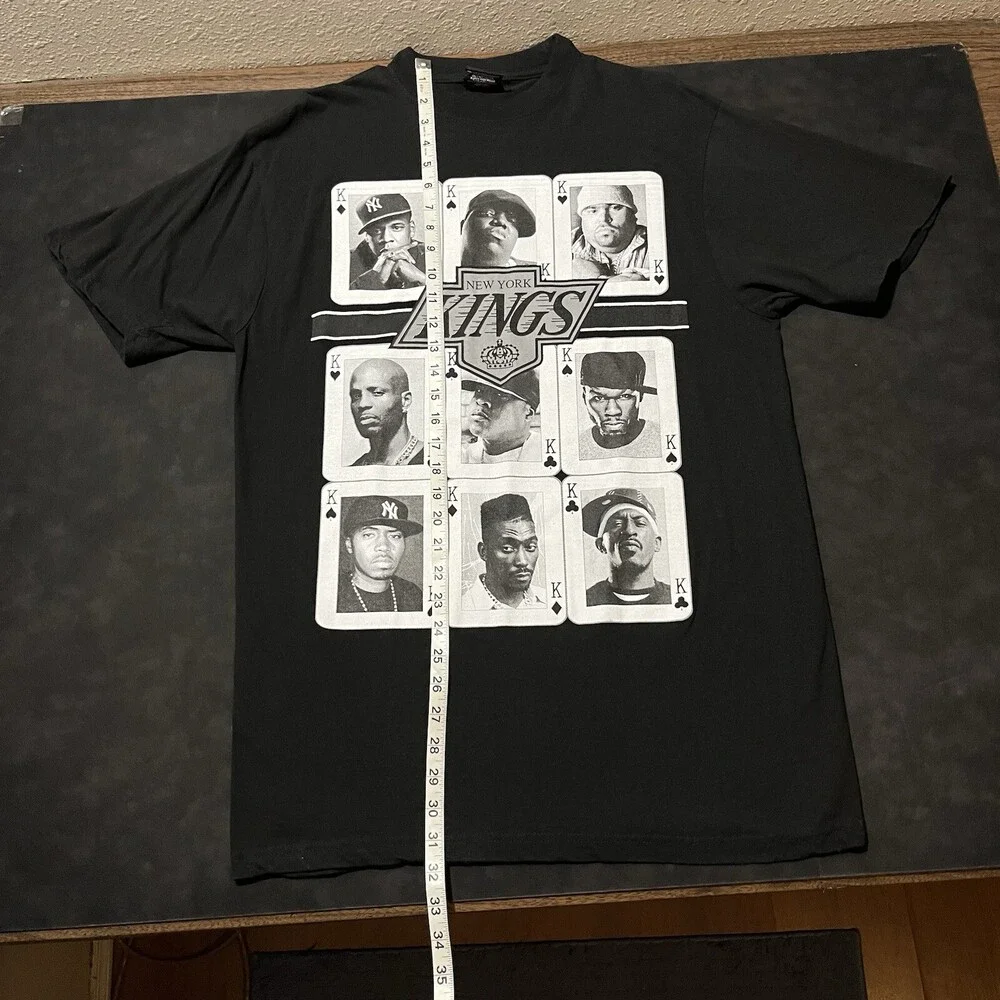 Biggie Smalls Shirt Vintage Kings Of NYC Common Fat Joe 50 Cent Jay-Z LL Cool J